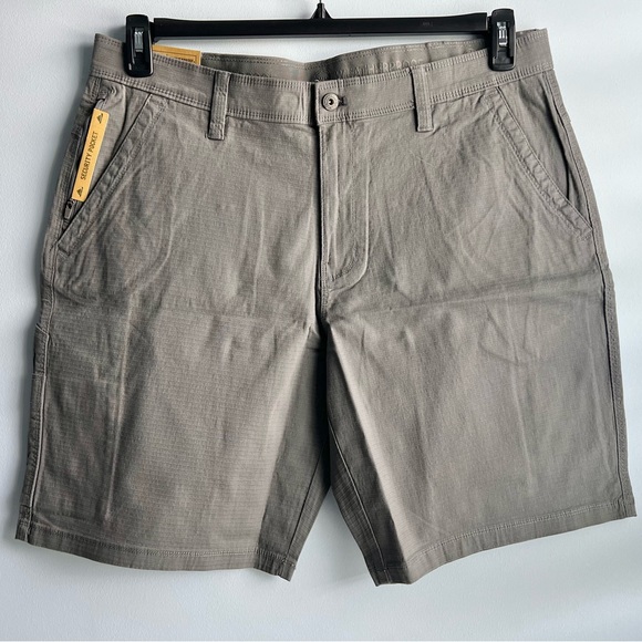 WP Weatherproof Men's Ripstop Utility Short Gray Size 38 - Picture 1 of 7